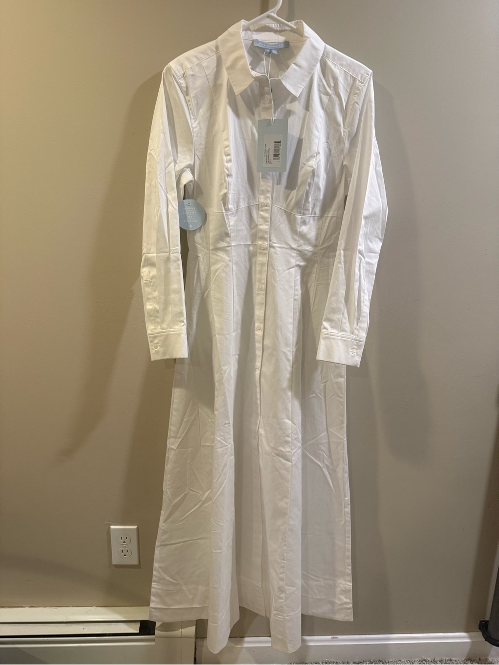 NWT Hill House “The Alandra” Dress with Collar